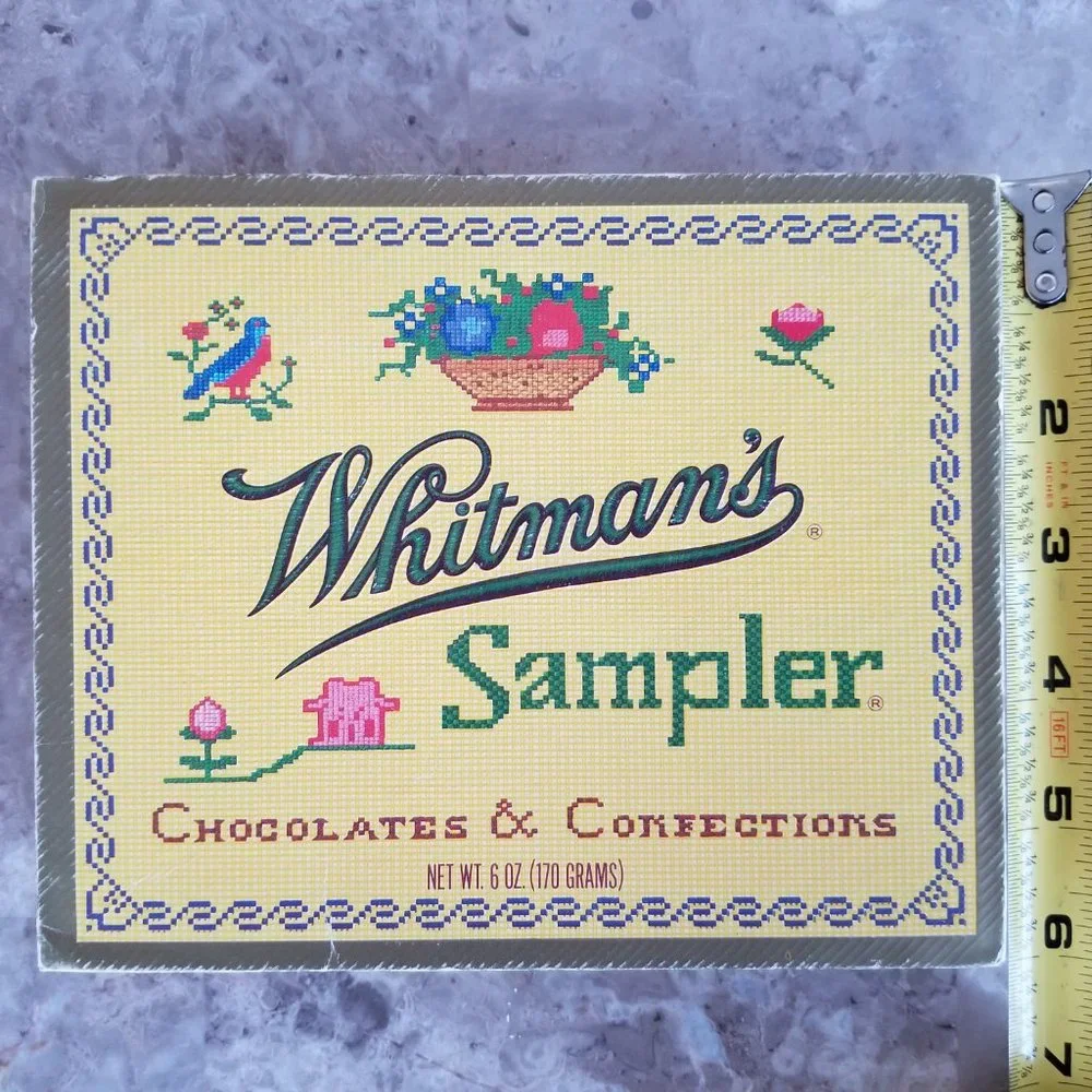 Vintage Whitman's Sampler Box (Empty)